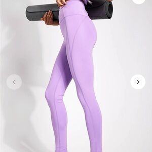 SzXS Girlfriend Collective High Waisted Compressive Leggings Bougainvillea NWOT